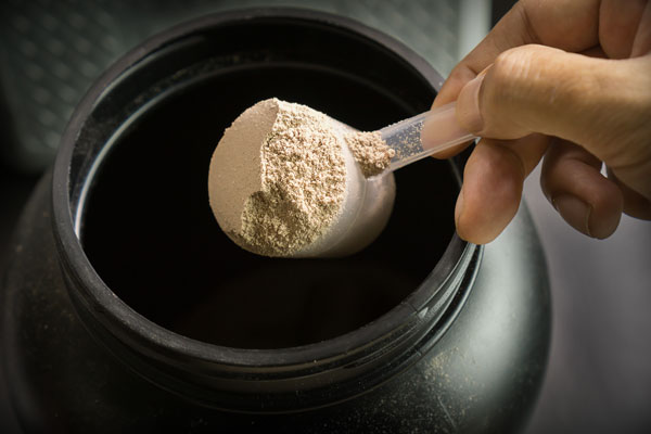 Scoop of Protein Powder