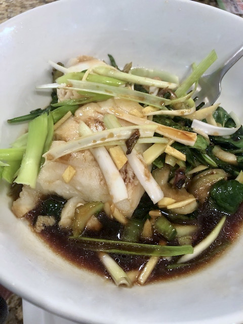 Sea Bass Shanghi Style